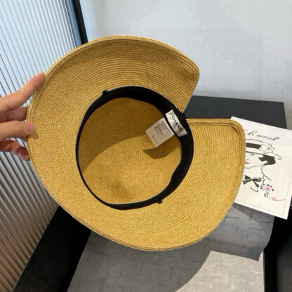 Chanel Pearl Bow Basin Hat - Image 7