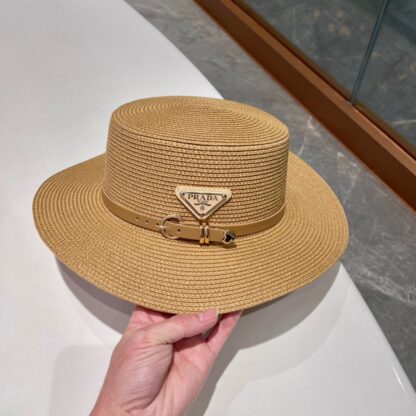 Prada new straw sun hat - Image 7