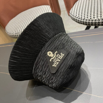 Prada large brim embroidered sun hat - Image 7