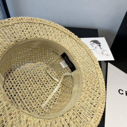 Gucci flat hat hollow sun hat - Image 7