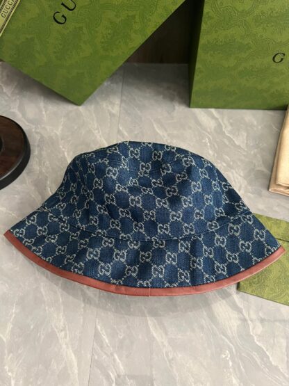 Gucci Double G jacquard bucket hat - Image 7