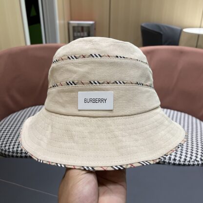 Burberry Fashion Sun Protection Bucket Hat Sun Hat - Image 8