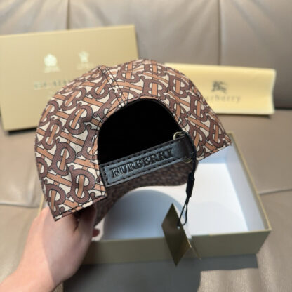 Burberry Fashion Print Baseball Cap - Image 8