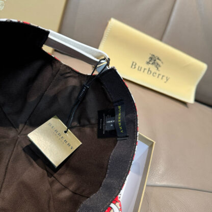 Burberry Fashion Print Baseball Cap - Image 8