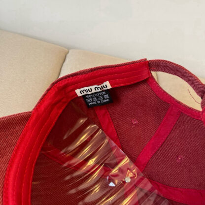 Miu Miu versatile fashion baseball cap - Image 8