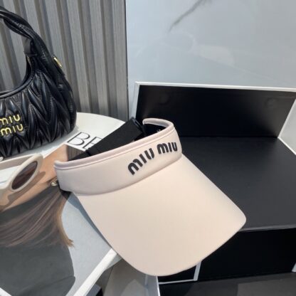 Miu Miu ice silk open top hat - Image 8