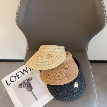 Miu Miu Straw Holiday Visor - Image 8