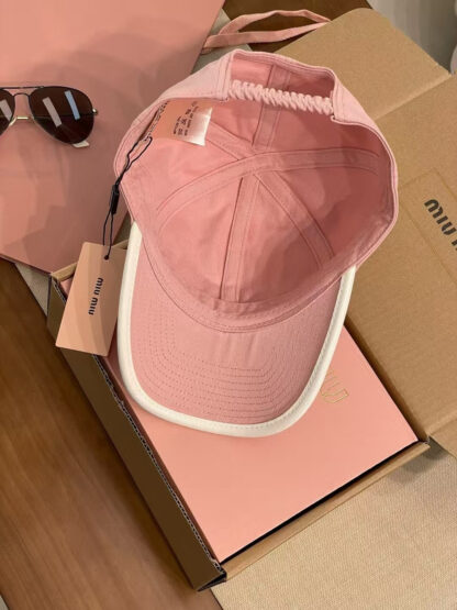 Miu Miu embroidered baseball cap - Image 8