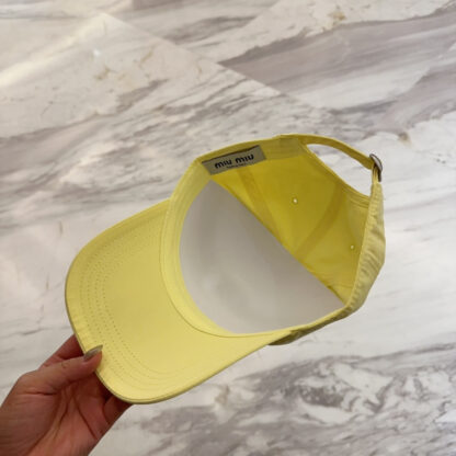 Miu Miu embroidered baseball cap - Image 8