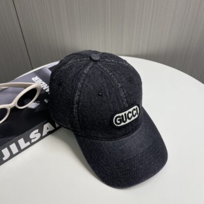 Gucci new denim baseball cap - Image 6