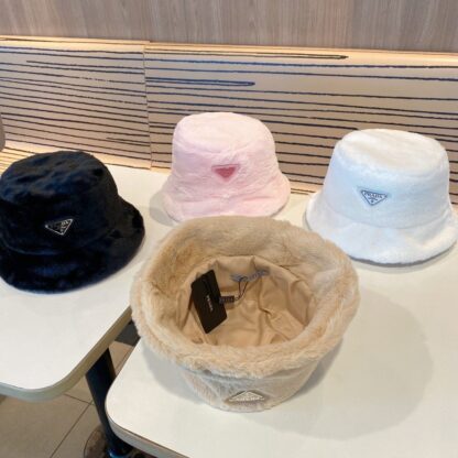Prada velvet bucket hat - Image 7