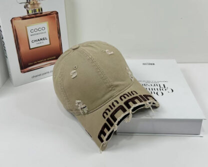 Miu Miu personalized fashion hole baseball cap - Image 8