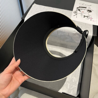Prada new hollow top headband sun hat - Image 7