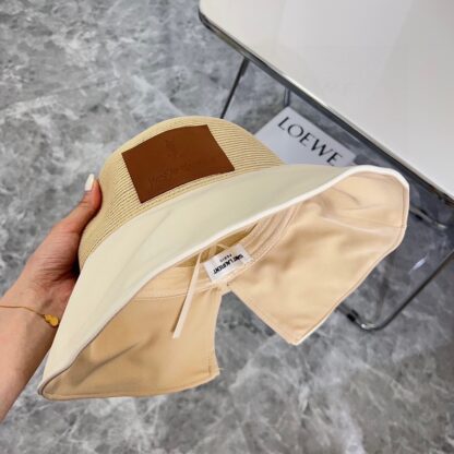 Saint Laurent woven bow bucket hat - Image 7