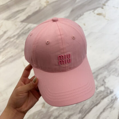 Miu Miu simple embroidered baseball cap - Image 8