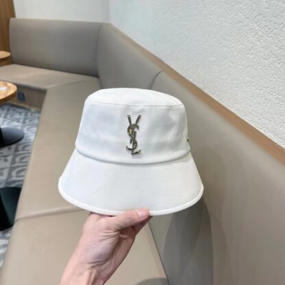 Yves Saint Laurent Spring and Summer Foldable Fashion Breathable Bucket Hat - Image 7