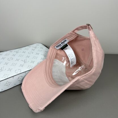 Miu Miu Simple Gradient Baseball Cap - Image 8