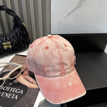 Saint Laurent Dopamine Color Simple Baseball Cap - Image 7