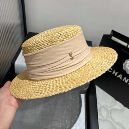 Yves Saint Laurent straw hat - Image 7