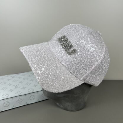 Miu Miu exquisite sequin trendy baseball cap - Image 8