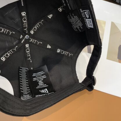 Yves Saint Laurent embroidered corduroy baseball cap - Image 7