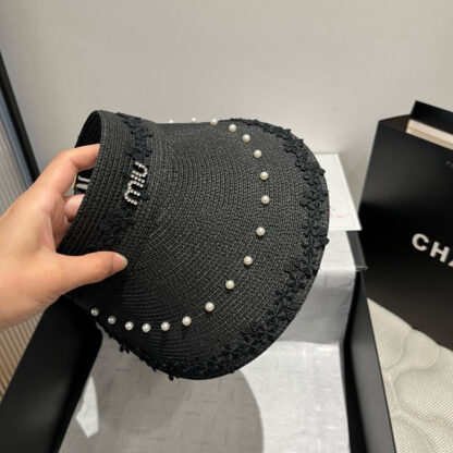 Miu Miu hollow headband sun hat - Image 8