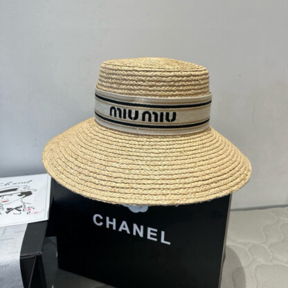Miu Miu Raffia Hat - Image 8