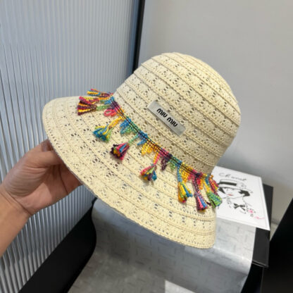 Miu Miu Lace Basin Hat - Image 8