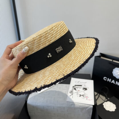 Miu Miu straw bowler hat - Image 8