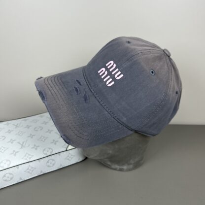 Miu Miu Fashion Baseball Cap - Image 8