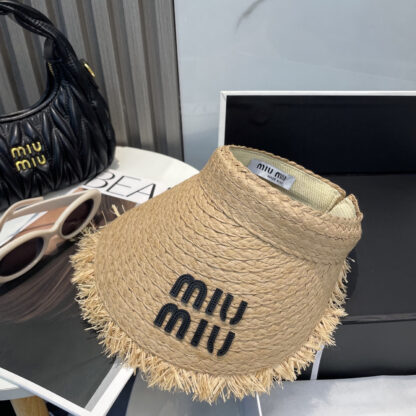 Miu Miu Fashion Straw Hat - Image 8