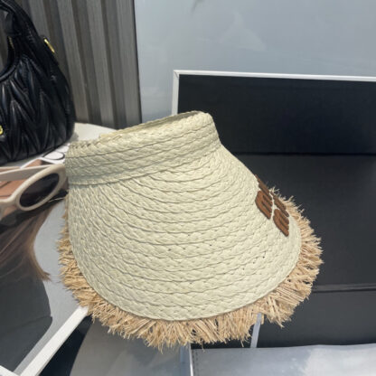 Miu Miu Fashion Casual Straw Hat - Image 8