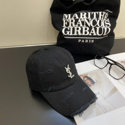 Yves Saint Laurent rhinestone baseball cap - Image 6