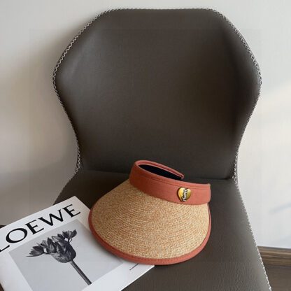 Yves Saint Laurent new densely woven holiday style sun hat hollow hat - Image 7