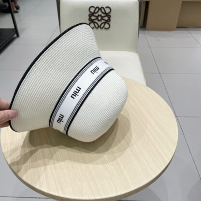 Miu Miu new raffia hat - Image 8