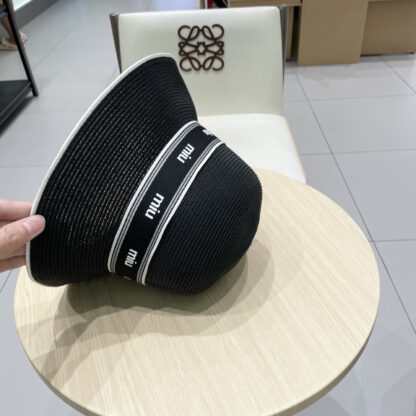 Miu Miu new raffia hat - Image 8