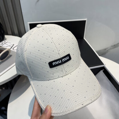 Miu Miu new diamond baseball cap - Image 8
