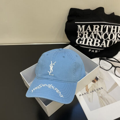 Yves Saint Laurent early spring new simple baseball cap - Image 7