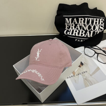 Yves Saint Laurent early spring new simple baseball cap - Image 7