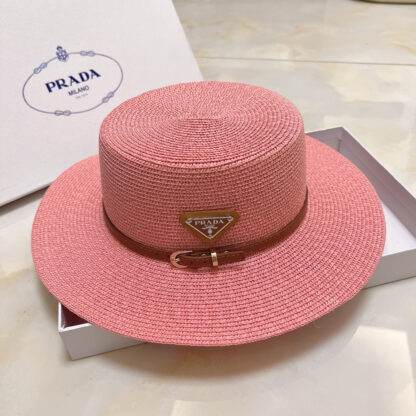 Prada flat straw hat - Image 7