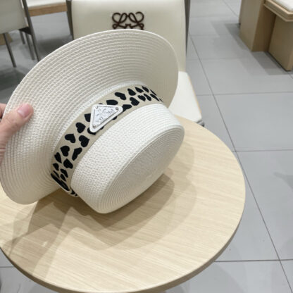 Prada flat straw hat - Image 7