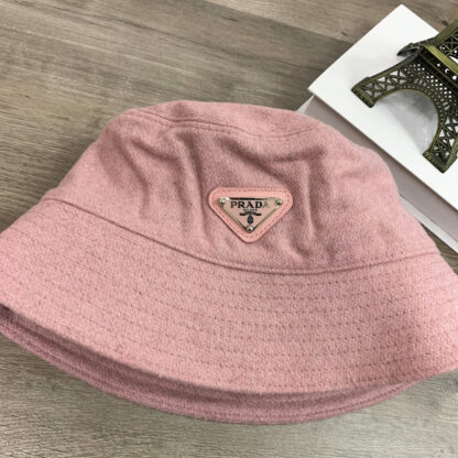 Prada velvet sun visor bucket hat - Image 7