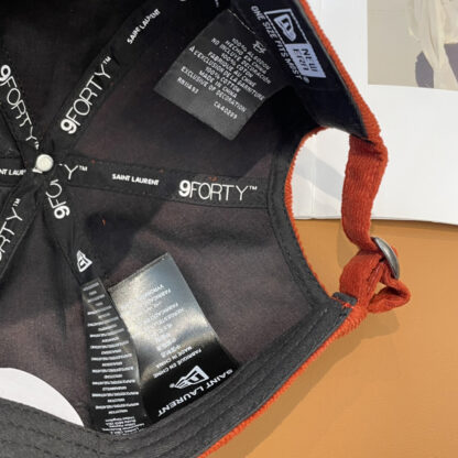 Yves Saint Laurent embroidered corduroy baseball cap - Image 7