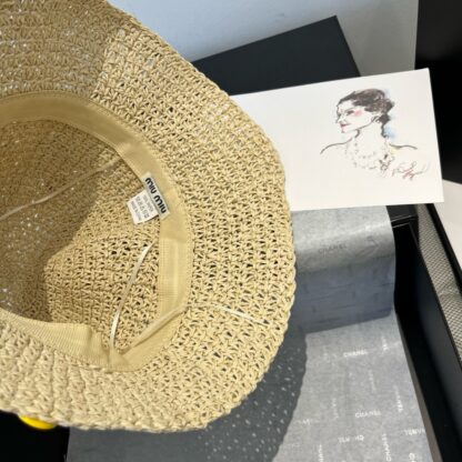 Miu Miu Sun Beach Hat - Image 8