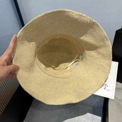 Miu Miu folding straw hat - Image 8