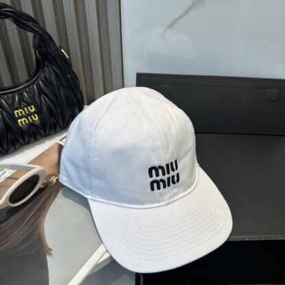 Miu Miu embroidered baseball cap - Image 8