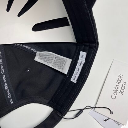 Calvin Kleinf lettering embroidered baseball cap - Image 7
