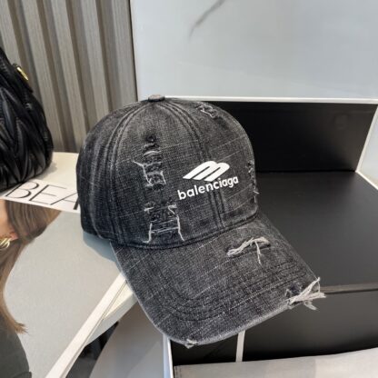 Balenciaga Korean style distressed washed vintage cap - Image 7