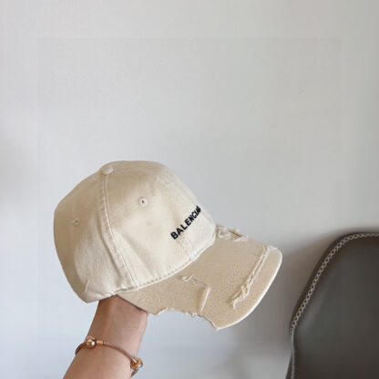 Balenciaga new irregular old style baseball cap - Image 7