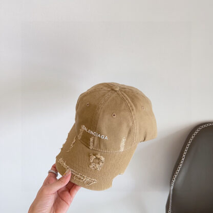 Balenciaga new irregular old style baseball cap - Image 7